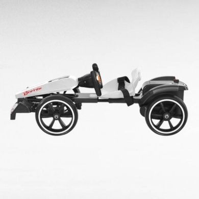 Электрокарт аккумуляторный Bambi складной детский M-6277 EBR-3 Белый