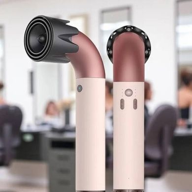 Фен-стайлер для укладання волосся з 6 насадками Beheart Hair Dryer X11PRO Рожевий