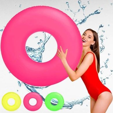 Коло надувне 91см Intex 59262 NP Рожевий