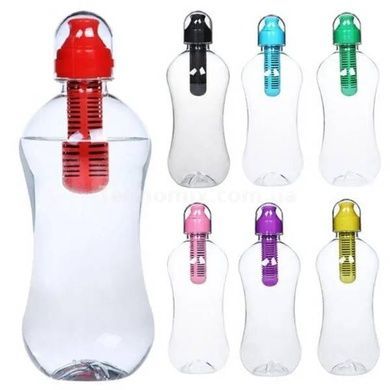 Бутылка для питьевой воды с фильтром 550 мл BOTTLE