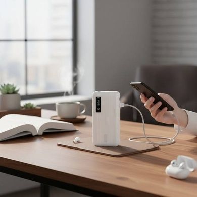 Power Bank 30000mAh Oarmio 5V\2.1A Белый