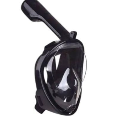 Маска для дайвінгу універсальна універсальна swiming mask Чорна S/M