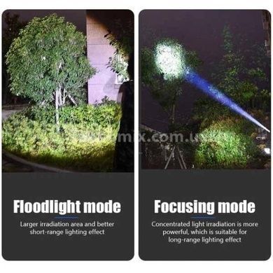 Фонарь ручной аварийный t6 -28LED USB + стеклобой Красный