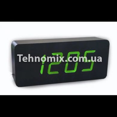 Электронные цифровые часы VST 865 подсветка Зеленый