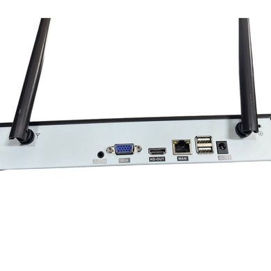 Набор видеонаблюдения 5G Kit 4 беспроводные камеры + сетевой видео регистратор WiFi 4ch NVR/DVR