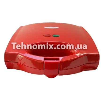 Сэндвичница Гриль Вафельница 3 в 1 Wimpex WX - 1056, 750Вт, Красная
