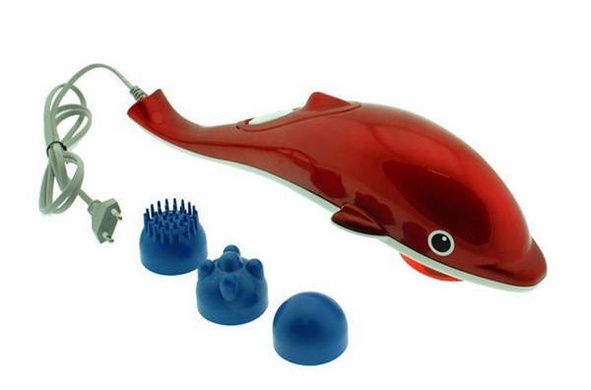 Ручной массажер Dolphin Красный