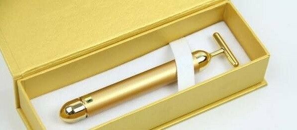 Energy Beauty Bar ионный вибромассажер для лица Revoskin Gold