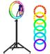 Светодиодное селфи-кольцо RGB LED MJ300 SOFT RING LIGHT
