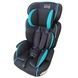 Автокресло детское система ISOFIX вес ребенка от 9-36 кг JOY RS-74810 Черное с голубым