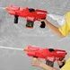 Пістолет-бластер водяний автоматичний акумуляторний Water Gun Червоний з чорним