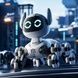 Інтерактивний вихованець робот TOOBY 4D-Y9 Білий із сірим