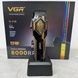 Машинка для стрижки аккумуляторная со сменными насадками VGR-119 GOLD Черная с золотым