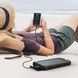 Power bank 50000mAh с компасом и на солнечной батарее Черный