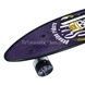 Пенни борд со светящимися колесами PU Penny Board Street King Череп