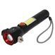 Фонарь ручной аварийный t6 -28LED USB + стеклобой Красный