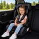Дитяче автокрісло універсальне від 9-36кг з бустером I/II/III група JOY 4771-03 /4711-03 Чорне з сірим
