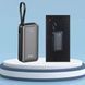 Power bank з індикатором заряду10000 mAh 22.5W King Power KPG-109 Чорний