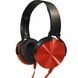 Навушники провідні 3,5мм mini jack MDR-XB450 Червоні
