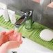 Коврик брызговик на кран Drain mat LY-692 Зеленый