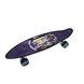 Пенни борд со светящимися колесами PU Penny Board Street King Череп