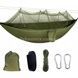 Туристичний гамак Travel hammock з москітною сіткою Хакі
