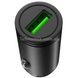 Автомобильное зарядное устройство в прикуриватель XO CC39 QC3.0 18W Car charger with Lighting Черное