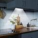 Светильник подвесной аккумуляторный на магнитах 50см с датчиком движения Cabinet light Белый