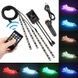 Led підсвічування авто atmosphere light 12V RGB Lights 36 Led - 8 кольорів