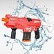 Пістолет-бластер водяний автоматичний акумуляторний Water Gun Червоний з чорним