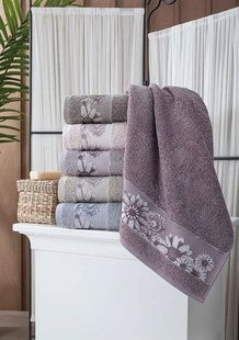 Рушники Pupilla Daisy 70х140см Махра набір 6шт