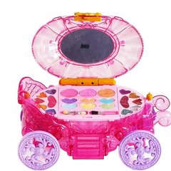 Набір дитячої косметики у вигляді карети 2 рівня Dream Crystal Make up car