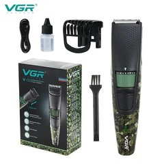 Машинка для стрижки волосся VGR-053 Камуфляж