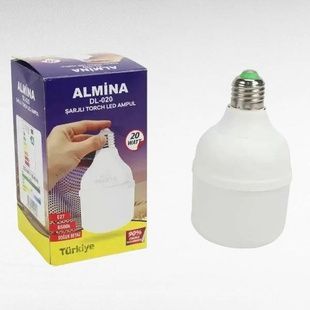 Лампочка аккумуляторная 30Вт ALMINA DL-030 Белая