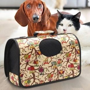 Сумка-перенесення для тварин White paws For Friends 51х30см Сова