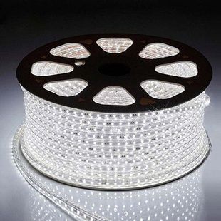 Світлодіодна стрічка LED 5050 WW Холодний білий 100М 220V