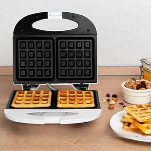 Вафельниця електрична 1200Вт The Waffle Maker Біла