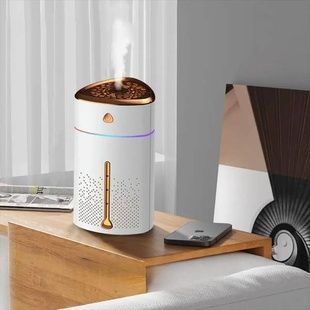 Увлажнитель воздуха с подсветкой Fog Humidifier 8496 Бело-золотой