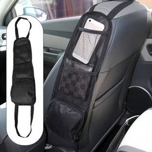 Організатор на бічну частину сидіння в автомобілі Чорний