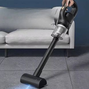 Пилосос ручний автомобільний із змінними насадками Car vacuum cleaner AND XL-1452 Чорний