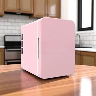 Автохолодильник портативний 5л Car refrigerator AND1388 Рожевий