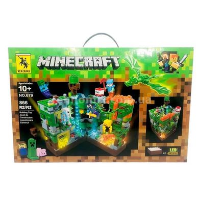 Конструктор Minecraft 866 деталей