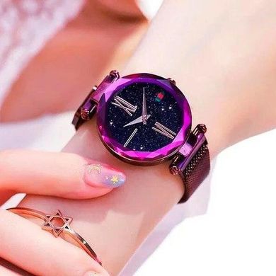 Женские Часы Starry Sky Style Watch Фиолетовый