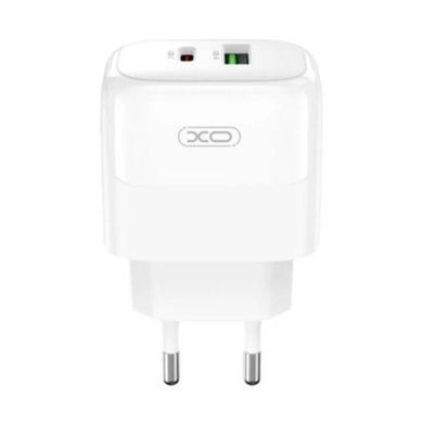 Мережевий зарядний пристрій блок живлення XO L136 PD20W 1USB-C Fast Charging Charger with Type-C cable