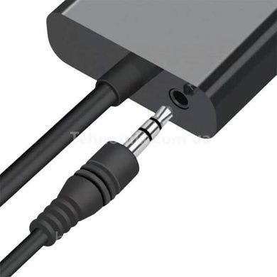 Конвертер HDMI на VGA с audio кабелем Черный