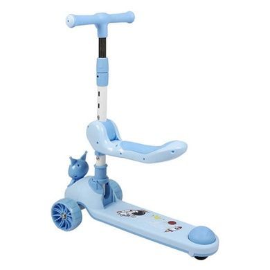 Самокат детский трехколесный Skyper KR-11/6093 Голубой с белым