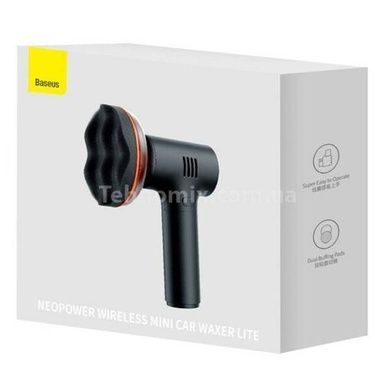 Пристрій для полірування автомобіля Baseus NeoPower Wireless Mini Car Waxer Lite Чорне