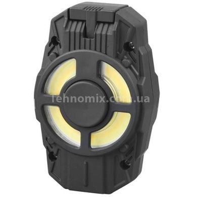 Фонарь мультифункциональный с зажигалкой и индикатором заряда D73-1-COB Черный