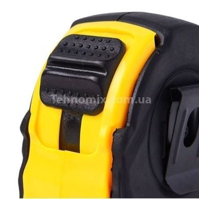 Рулетка строительная измерительная 5м *16мм Tape measure5M Черная сжелтым
