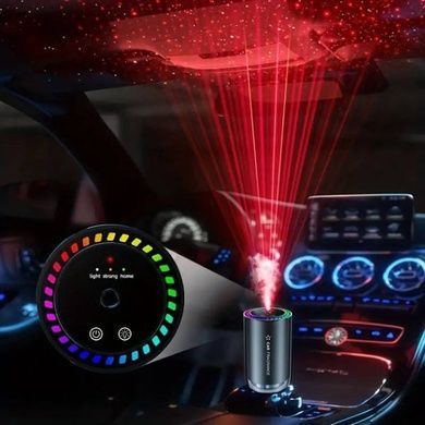 Аромадиффузор-пректор с эффектом звездного неба RGB XT045 Черный